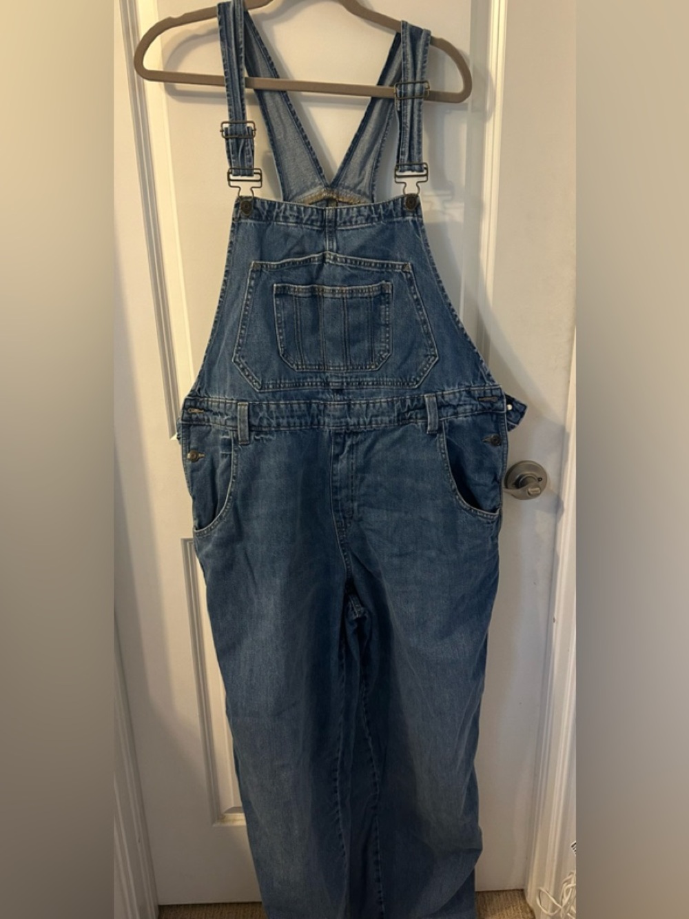 wild fable Blue Denim Overalls, XXL